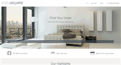 Desktop Screenshot of hotelgrouper.com